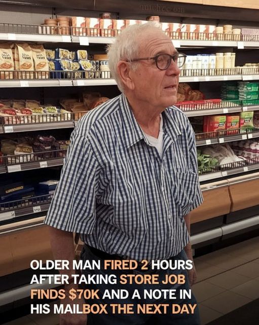 Older Man Is Fired 2 Hours after Taking Store Job, Gets $70K for Wife’s Treatment the Next Day