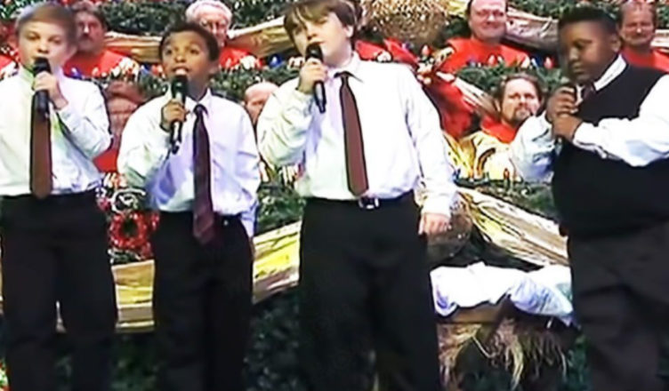 Four Boys Singing in Church Is the Funniest Thing I’ve Seen. Keep Your Eyes on the Boy in the Vest.