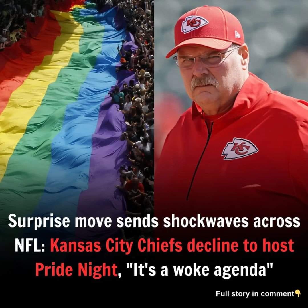 The Kansas City Chiefs’ unexpected decision to not host Pride Night, citing “a woke agenda,” sends shockwaves through the NFL.