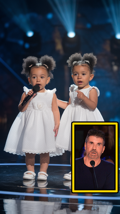 After a Long Wait, Simon Cowell Presses the Button, Kneels, and Asks Her to Sing Once More