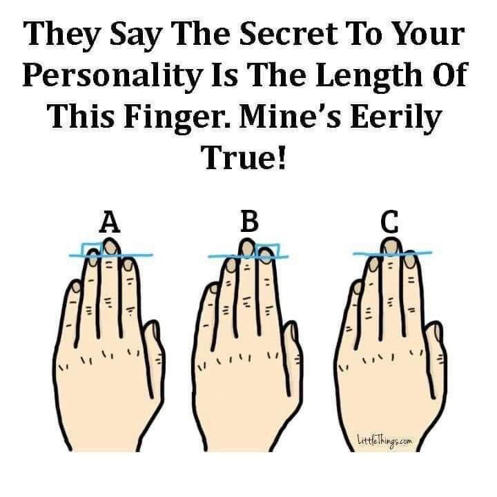 What Does Finger Length Reveal About Your Personality