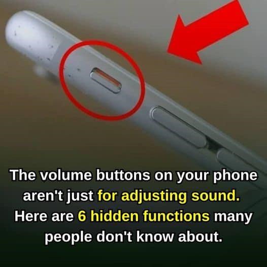 The Volume Buttons On Your Iphone Has Many Hidden Functions