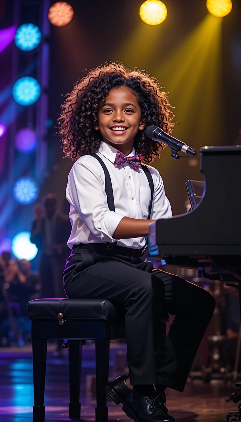 His raw talent and heartfelt performance sent chills through the audience, earning a standing ovation