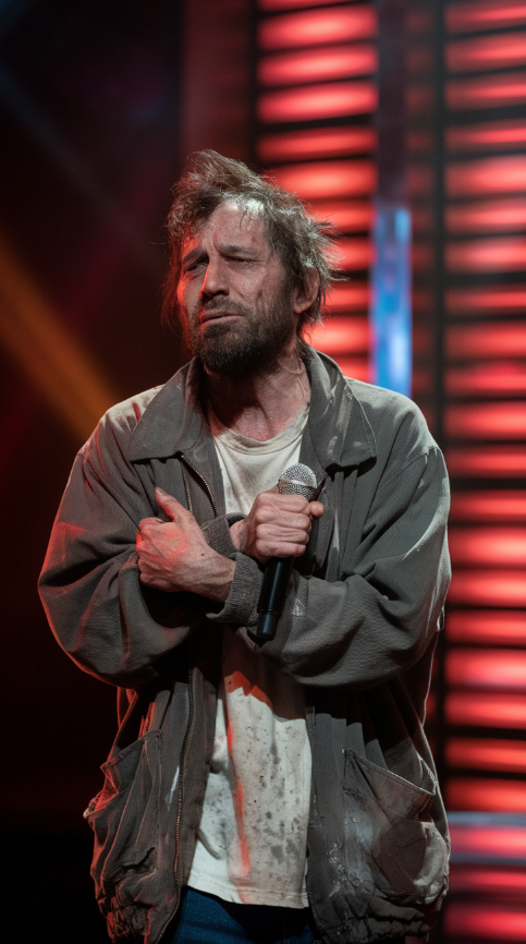 Simon thought he picked a hilarious song, but as soon as he started singing, the room was left in complete shock, What happened next was SO unexpected, its hard to believe! His confident smirk vanished instantly, and the entire crowd couldnt believe their eyes