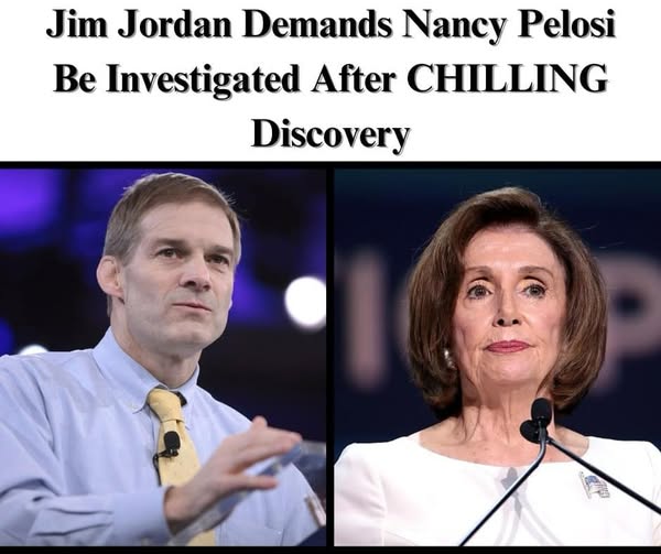 Jim Jordan Targets Pelosi, You Wont Believe What He is Calling For!