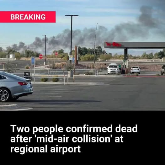 Two confirmed dead as planes collide mid-air at regional airport