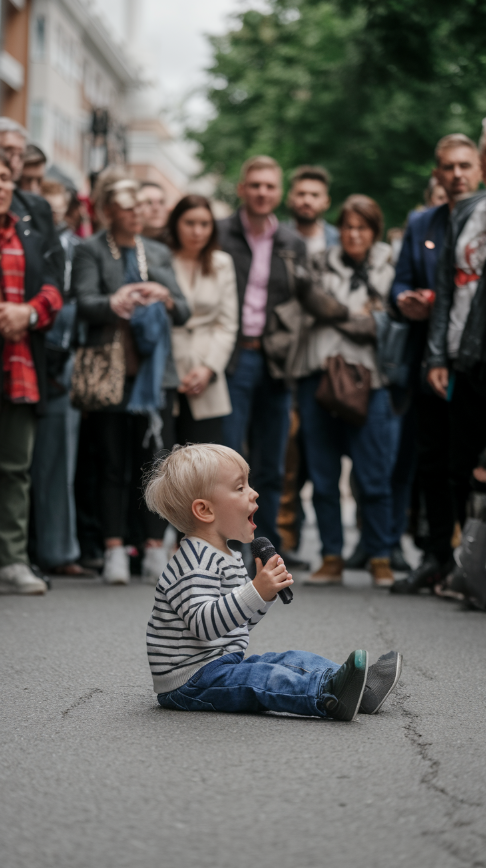 STOP EVERYTHING! The moment this young boy sang his FIRST note, the entire street FROZE. His voice? Pure MAGIC, The reaction? TEARS, People stood in shock, speechless at the raw talent unfolding before their eyes, This is a once-in-a-lifetime performance you HAVE to see!