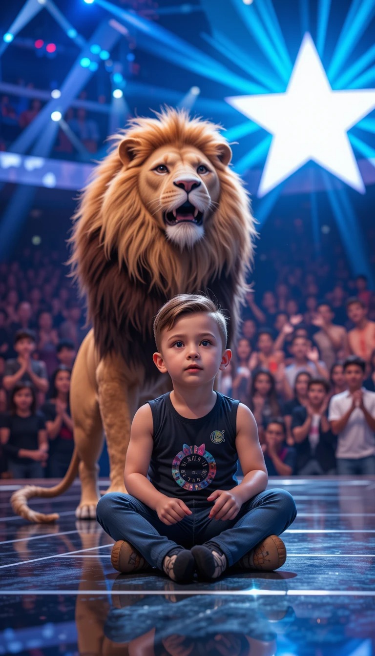 The Guardian’s Gift: The Lion and the Child’s Miraculous Transformation
