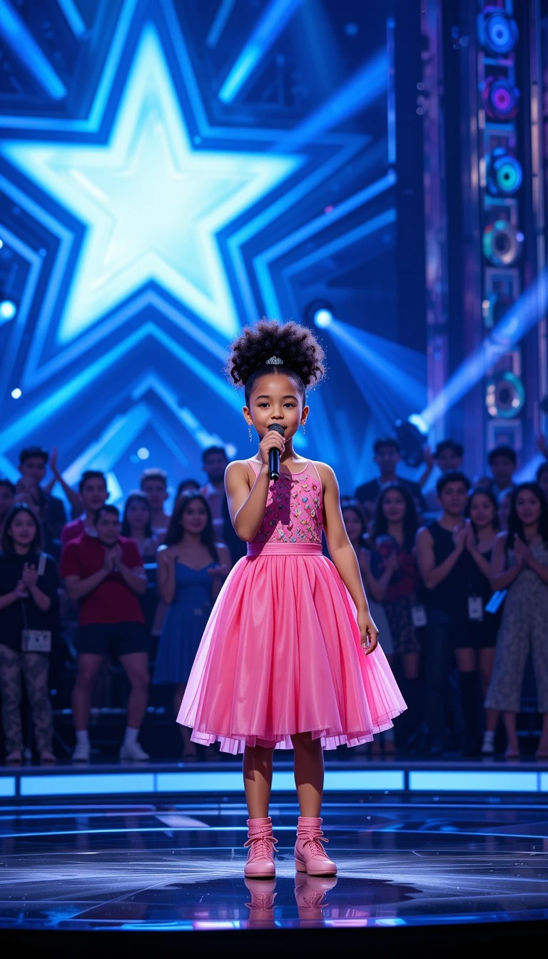 You WONT believe your eyes! In a moment for the ages, Simon Cowell, the toughest judge on TV, broke down in tears LIVE in front of everyone! This little girl took the stage, and the second she sang, the entire room went SILENT, The judges wiped away tears, the audience was left sobbing, and even Simon couldnt hold back his emotions
