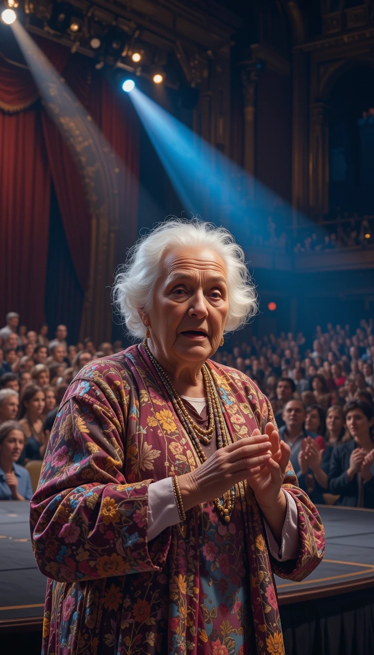 Grandma’s Heartfelt Story Brings Tears to the Audience