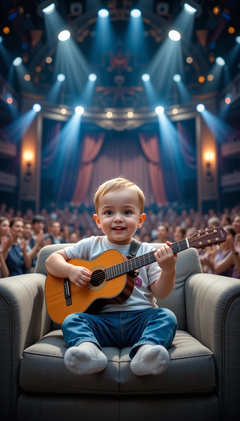 A tiny first grader stepped onto the stage, looking shy and unassuming, then he opened his mouth, and the entire room froze, With a voice far beyond his years, he delivered a jaw dropping Johnny Cash classic, leaving the audience in stunned silence, Gasps turned into thunderous applause as he proved talent has no age