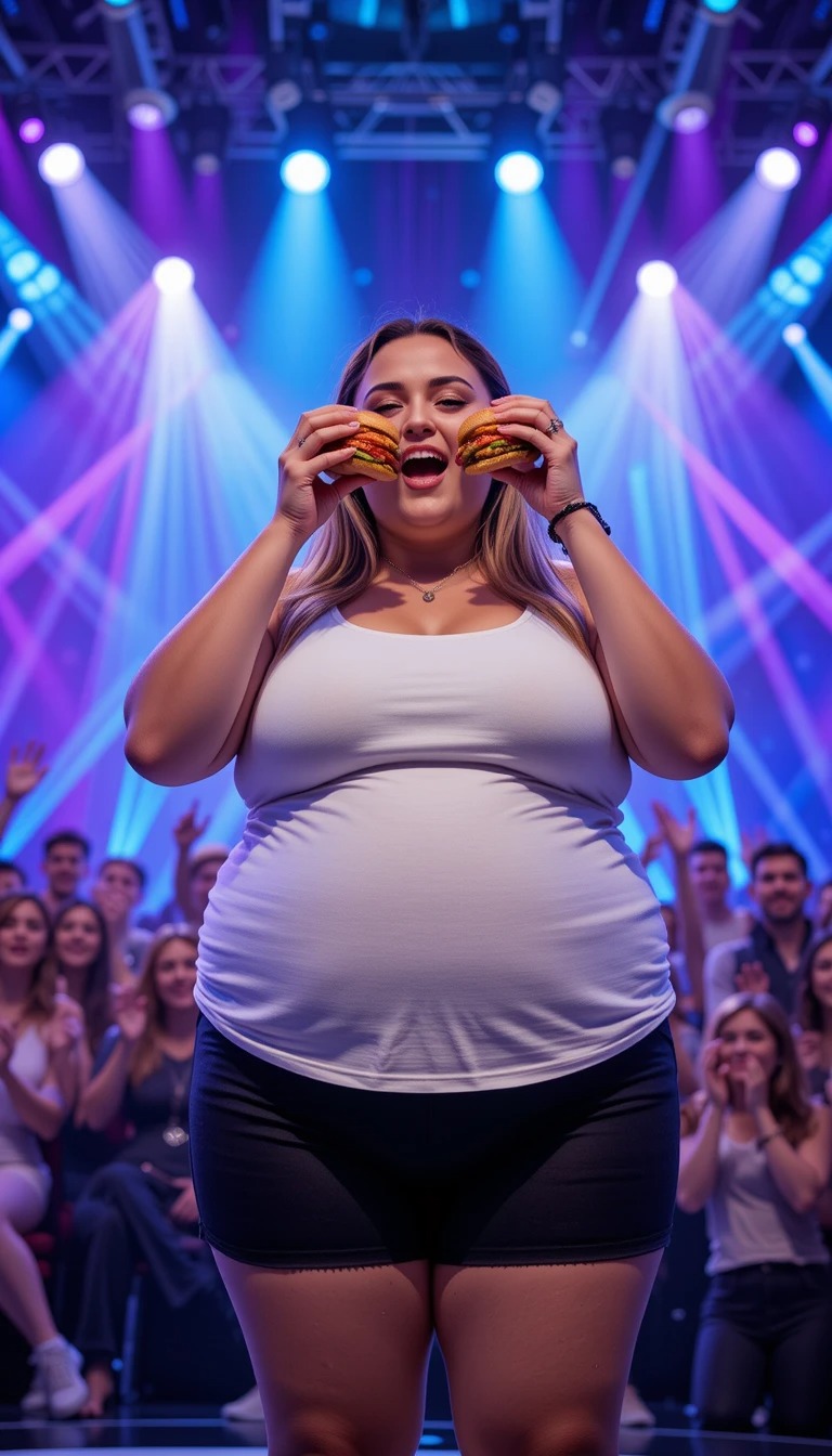 From Burgers to Brawn, A Jaw-Dropping Stage Transformation That Left the Audience in Awe!