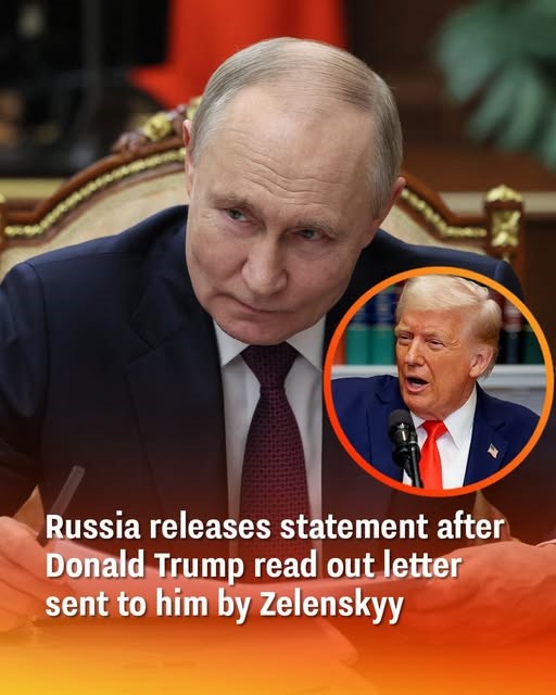 Russia releases statement after Donald Trump read out letter sent to him by Zelenskyy