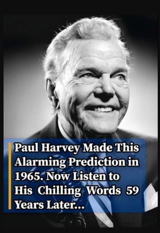 In 1965 an unforgettable warning was broadcast for all to hear: 54 years later, it’s sadly come true