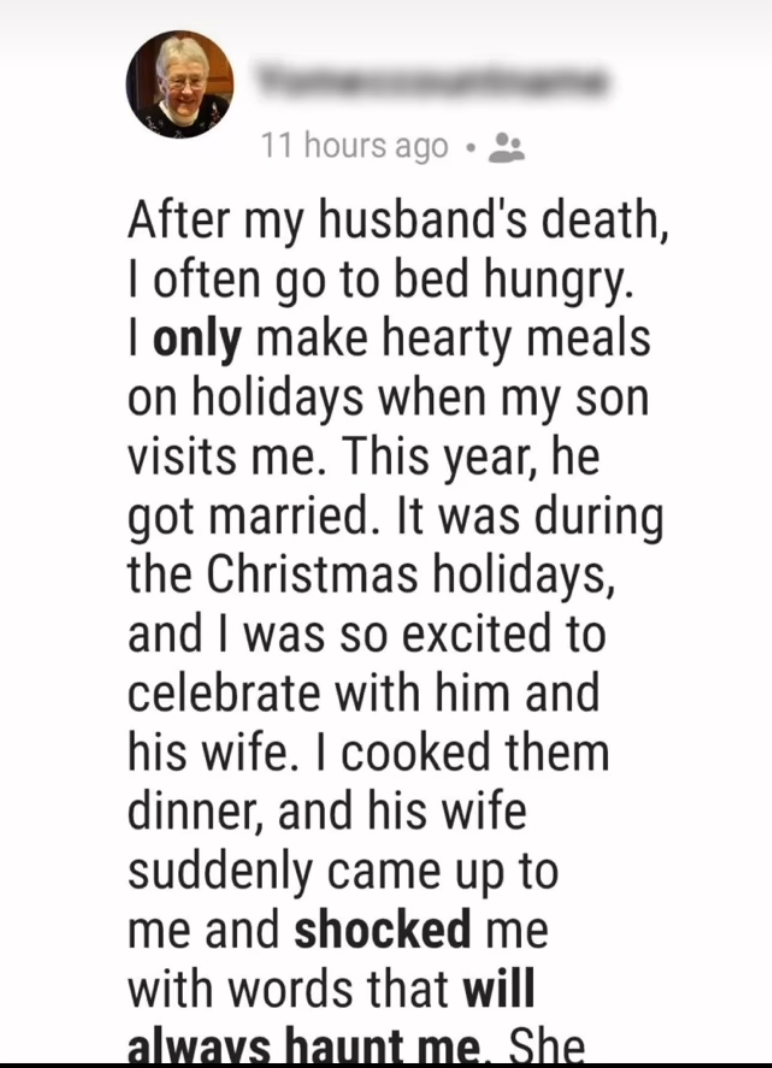 My Son Stays Quiet as His Wife Insults Me — But He Soon Teaches Her a Lesson in Front of Guests