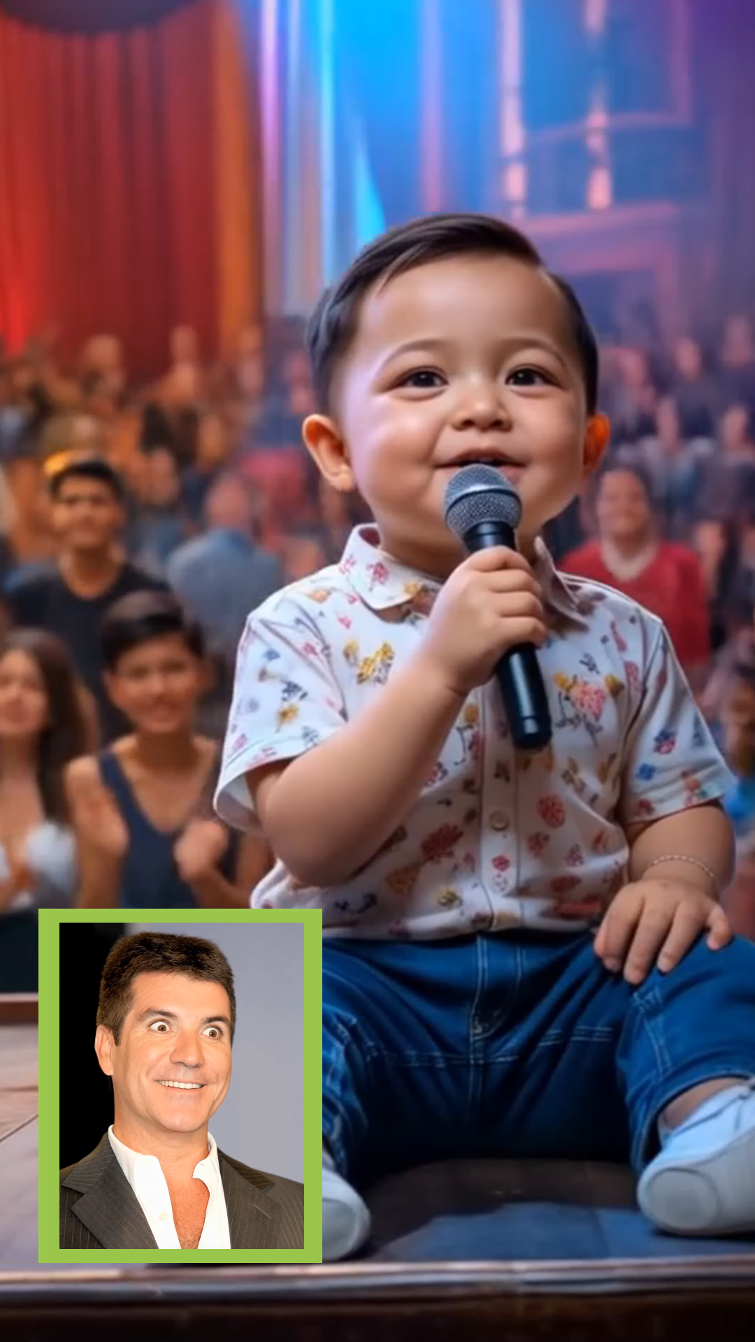 You wont believe your eyes, The second this young boy opened his mouth to sing, the entire arena fell silent, then, within moments, Simon Cowell and the judges were weeping, The sheer power of his voice left the audience in awe, sending chills down everyone spine, This performance is being called the most emotional in talent show history