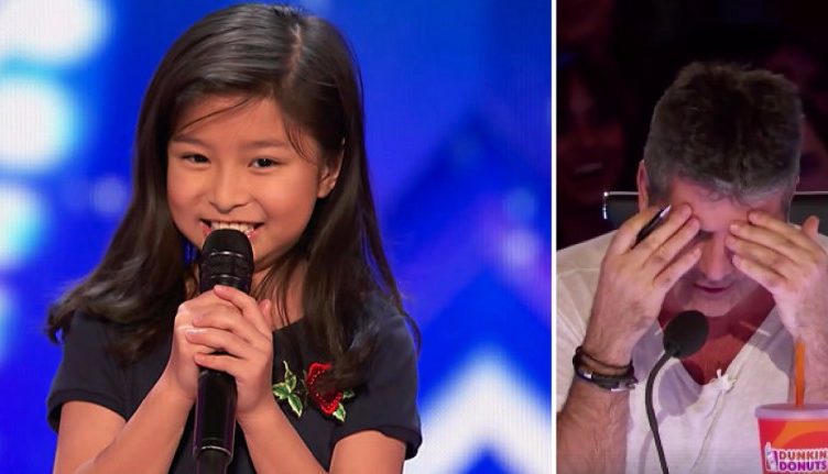 Simon Rolls His Eyes When the Girl Is About to Perform a Celine Hit — But Her Singing Makes the Entire Audience Jump to Their Feet