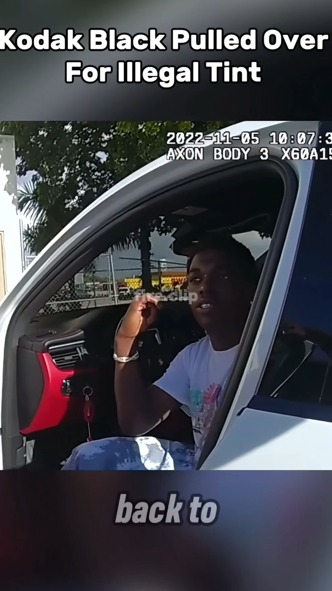 Kodak Black Pulled Over for Dark Tint… His Excuse Left Cops (and the Internet) SHOCKED  (Watch part 2 in the first comment)