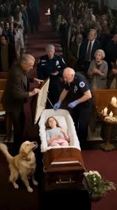 At My Granddaughter’s Funeral, Her Dog Kept Barking Relentlessly at the Coffin — What Followed Was Unbelievable…