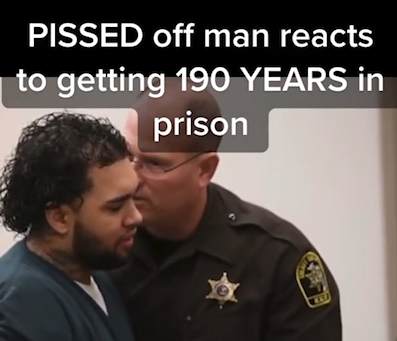 Bro couldnt hold his anger backin prison his hair will be held back