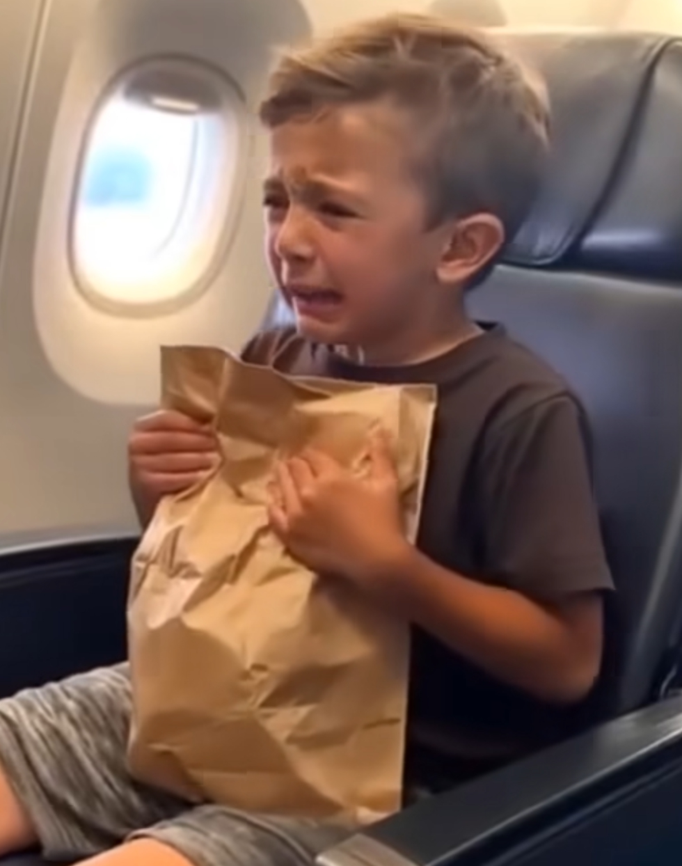 Stewardess Discovers Unexpected Child Crying in Lavatory — A Shocking Passenger Mystery
