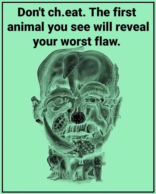 This visual test reveals your worst flaw based on the first animal you see