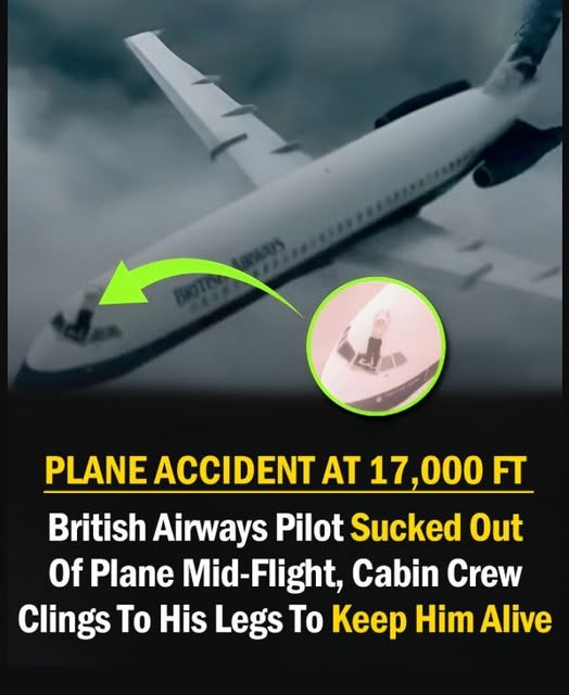 The Incredible Story of a British Airways Pilot Who Survived Being Ejected from a Plane for 20 Minutes