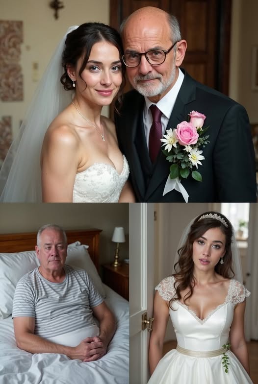 A young student married a 60-year-old millionaire, but on their wedding night, his shocking request left her terrified