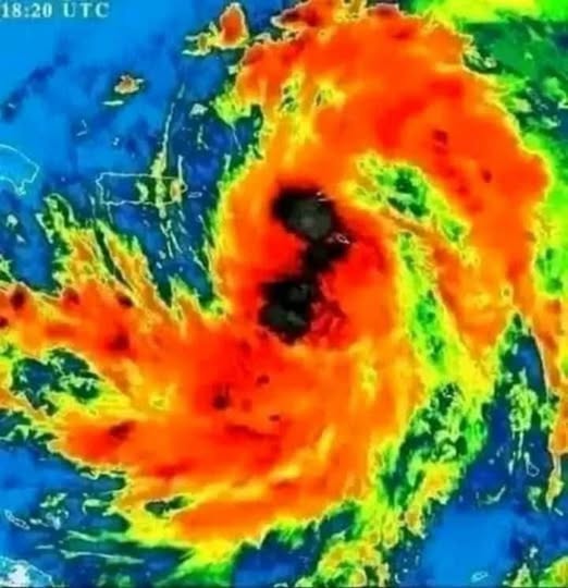 BREAKING NEWS Large HURRICANE CATEGORY forming…