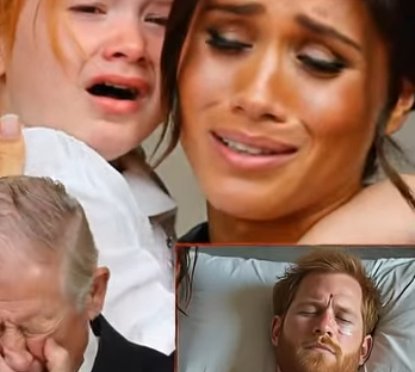 Tears Break Out! King Charles Receives Urgent BAD NEWS from the U.S. as Prince Harry’s Life Hangs by a Thread: “Grandpa, Please Save My Dad