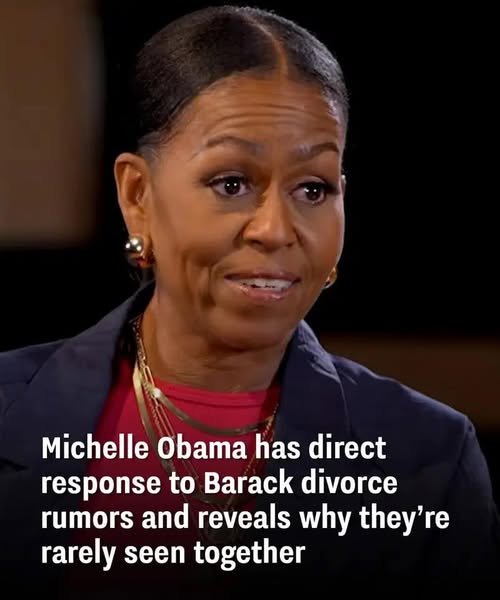 Michelle Obama has direct response to Barack divorce rumors and reveals why they’re rarely seen together