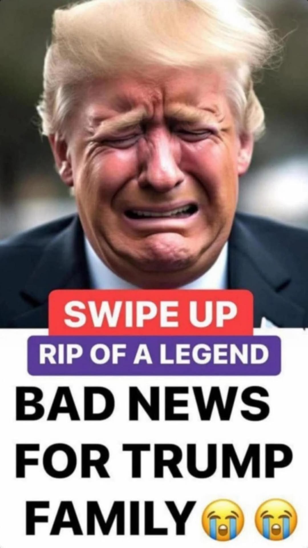 Trump News Leaves Fans In Tears
