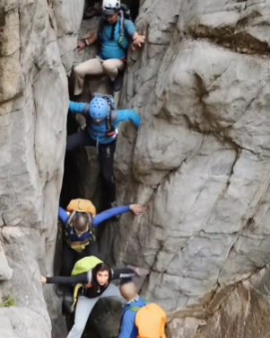 Climbers Struggle to Escape Sudden Mountain Fall