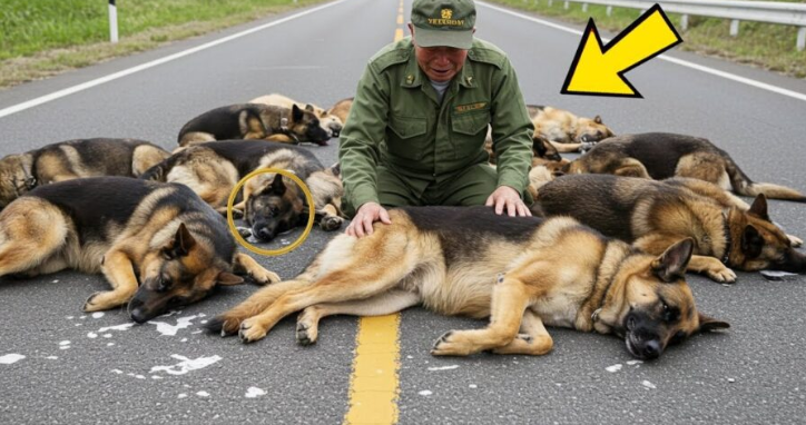 A former soldier finds 8 abandoned dogs – what he did next changed everything
