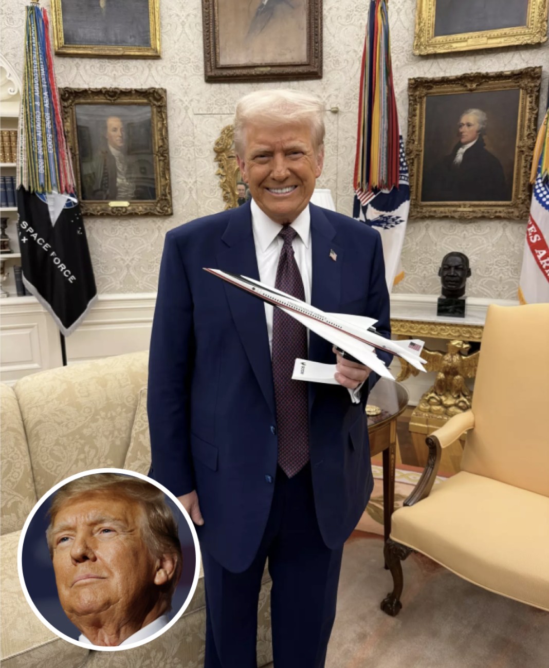 Photo Of Trump In Oval Office Turns Heads After People Spot Small Creepy Detail