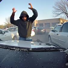 Dashcam Footage Captures Moment Of Instant Karma | 10 News First