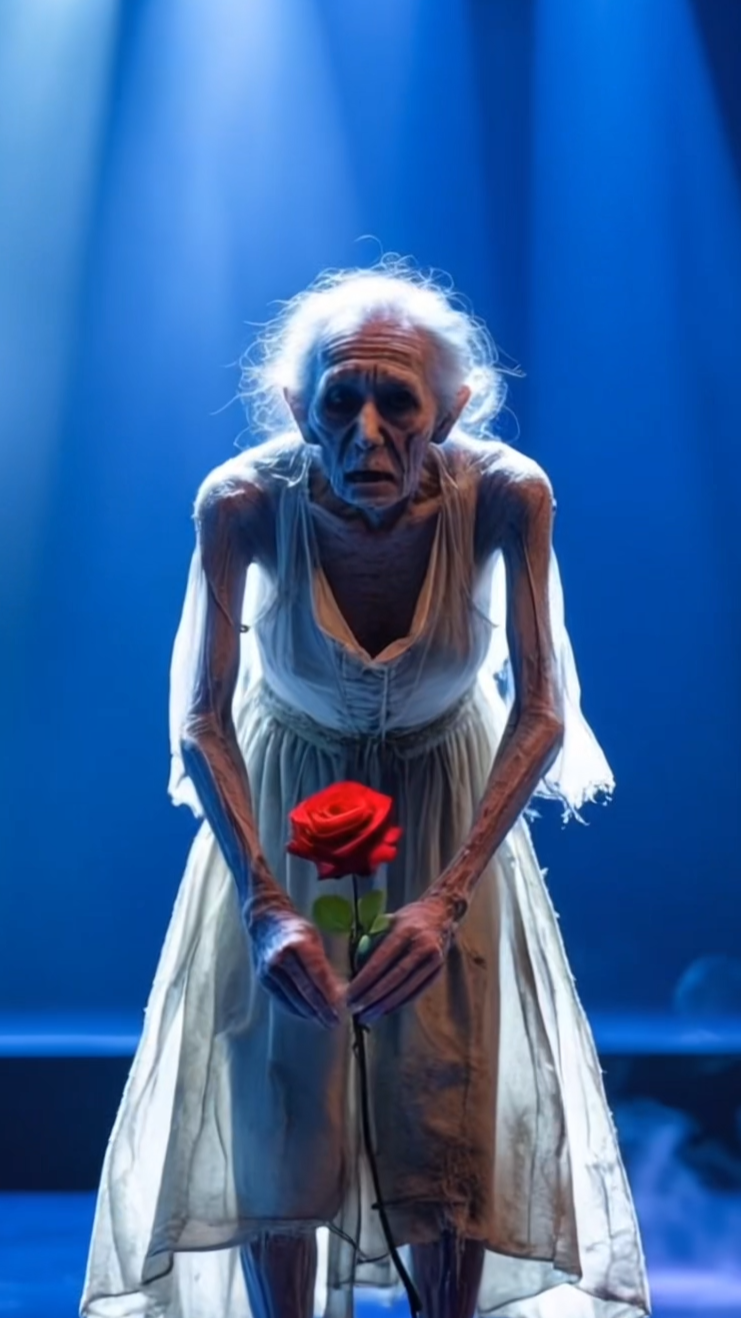 No One Expected This from an Old Lady with a Flower…