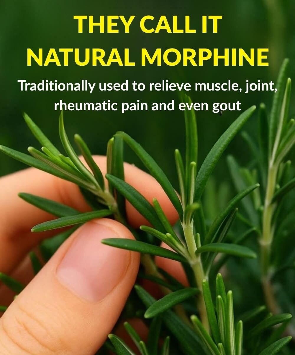 THEY CALL IT NATURAL MORPHINE! The miracle plant whose power people ignore is called…