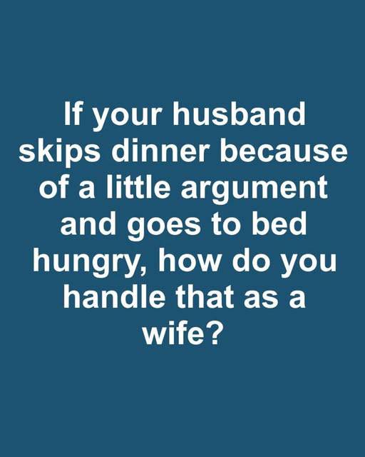 When Silence Speaks: Navigating Love Through Arguments and Empty Plates”