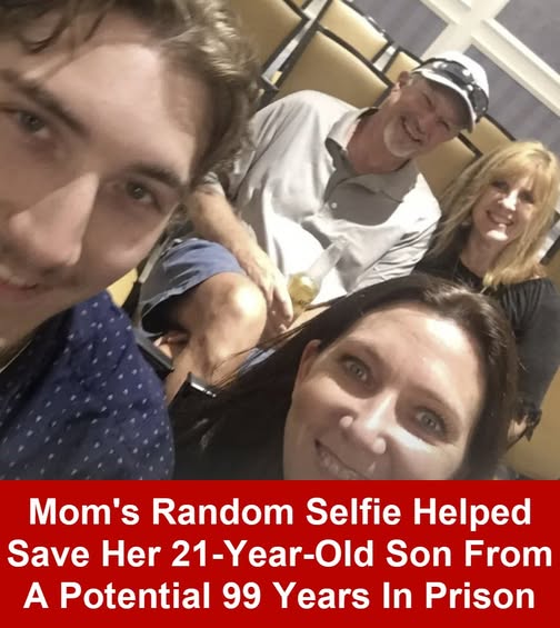Selfie taken by mom saves son from 99 years in prison