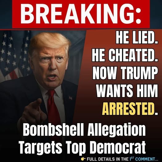 TRUMP: “ARREST THIS TOP OFFICIAL!”