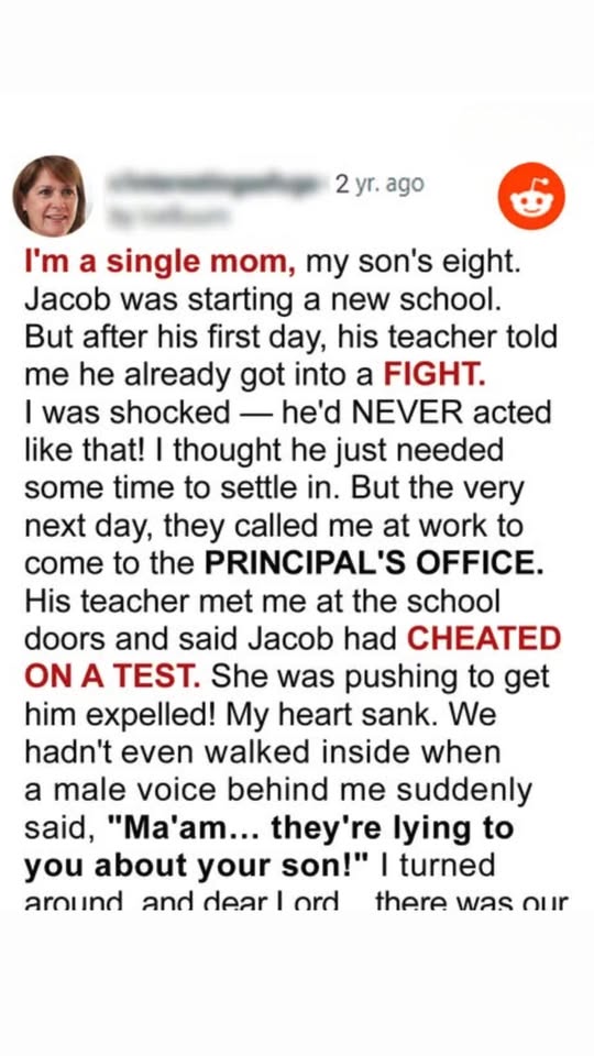 The School Called Me About My Son’s Behavior — But Then the Janitor Whispered, “They’re Not Telling You the Truth”