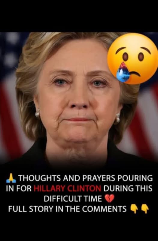 Hillary Clinton Shares Sad News!