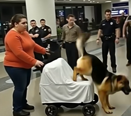 Customs Dog Leapt Into a Baby Stroller at the Airport—What Dropped Out Sent Security Running