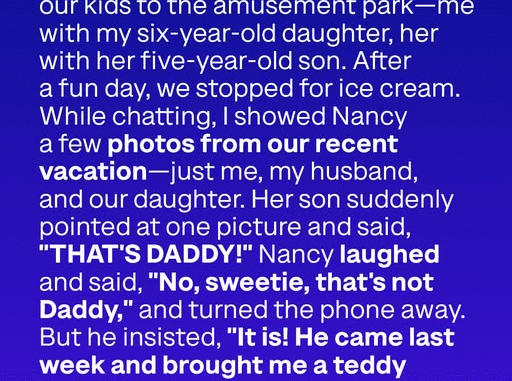 That’s Daddy!”: My Best Friend’s Son Shattered My Marriage with One Innocent Comment at a Café