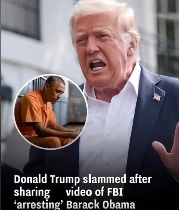 Donald Trump Faces Backlash After Posting Video of Barack Obama Being ‘Arrested’ by FBI