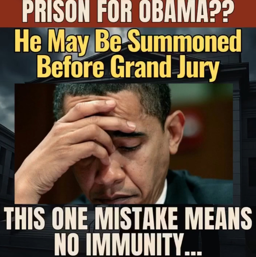 OBAMA TRAPPED – Now HE Could Face a Grand Jury Over ‘Russiagate’