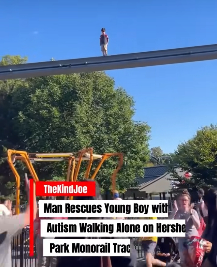 A Heroic Moment at Hersheypark: Stranger Rescues Young Boy on the Monorail Tracks