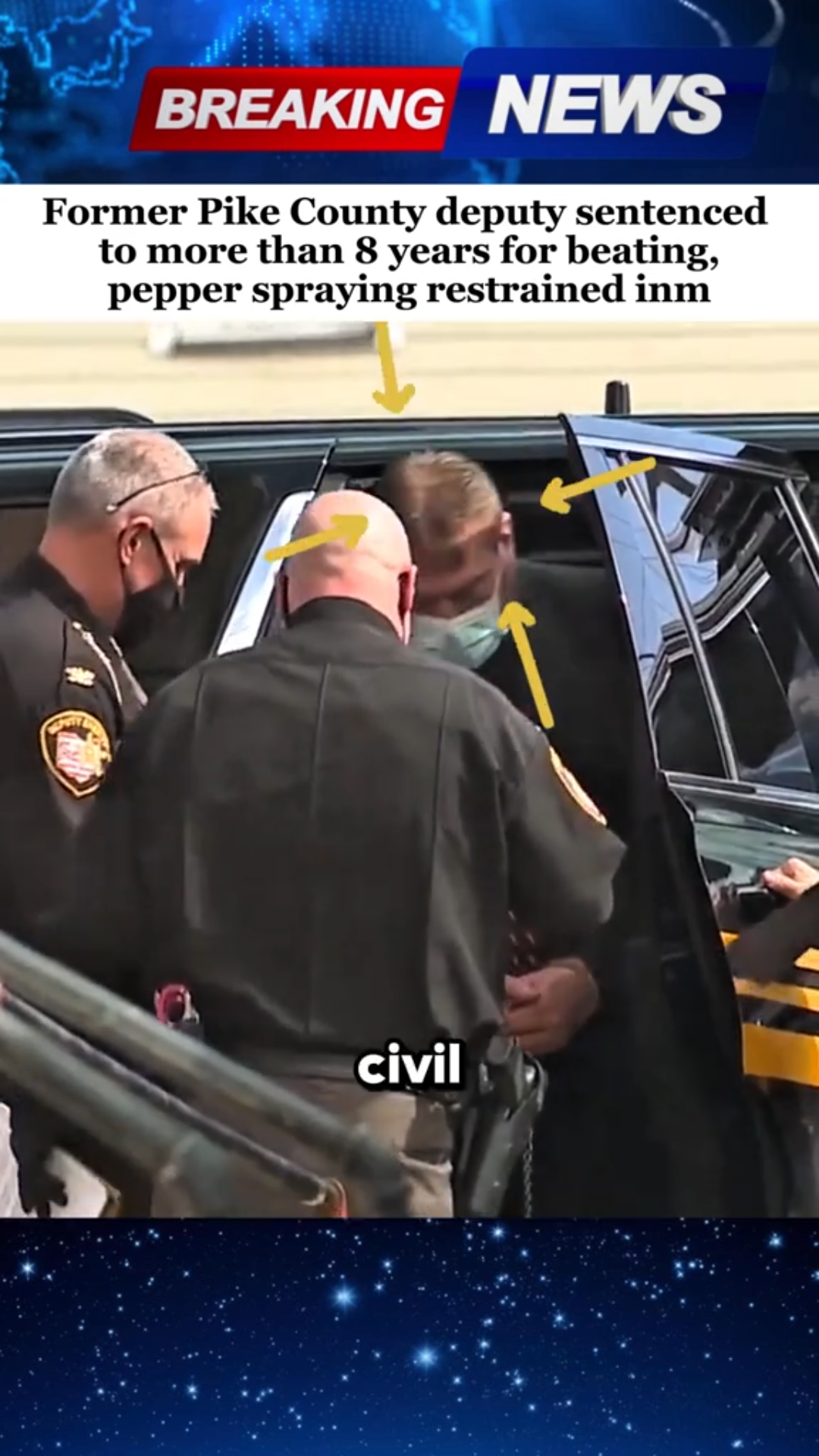 Police Deputy Sentenced To Over 8 Years For Beating Inmate