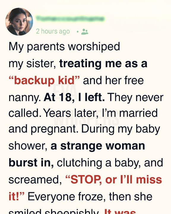 I Was Always the Overlooked Child in My Family — Until My Baby Shower Changed Everything